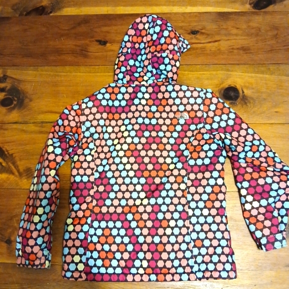 THE NORTH FACE Girls Jacket Hyvent Ski Snowboard Size XL Unique Colors - Picture 2 of 13